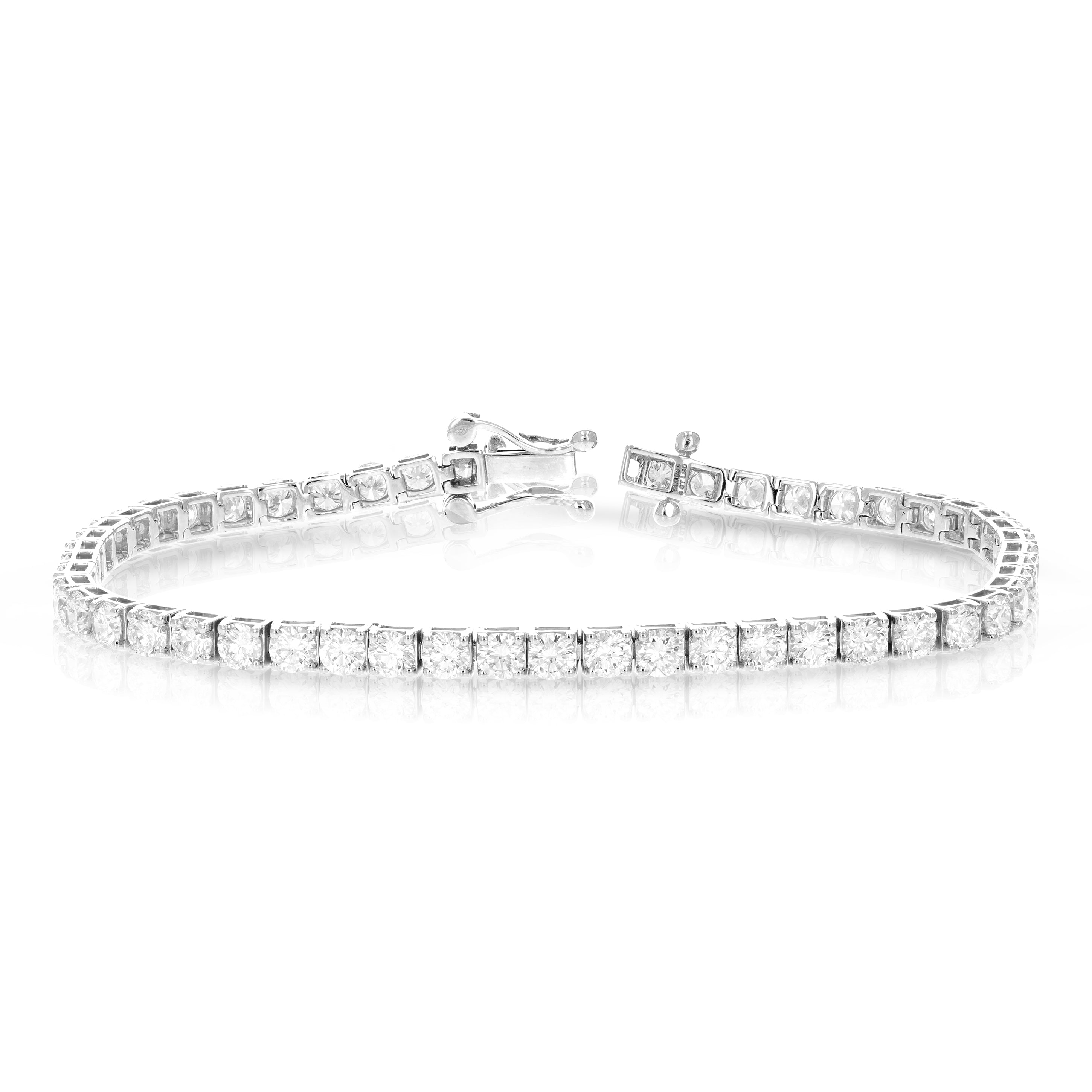 6 cttw Lab Grown Diamond Tennis Bracelet in 14K Gold