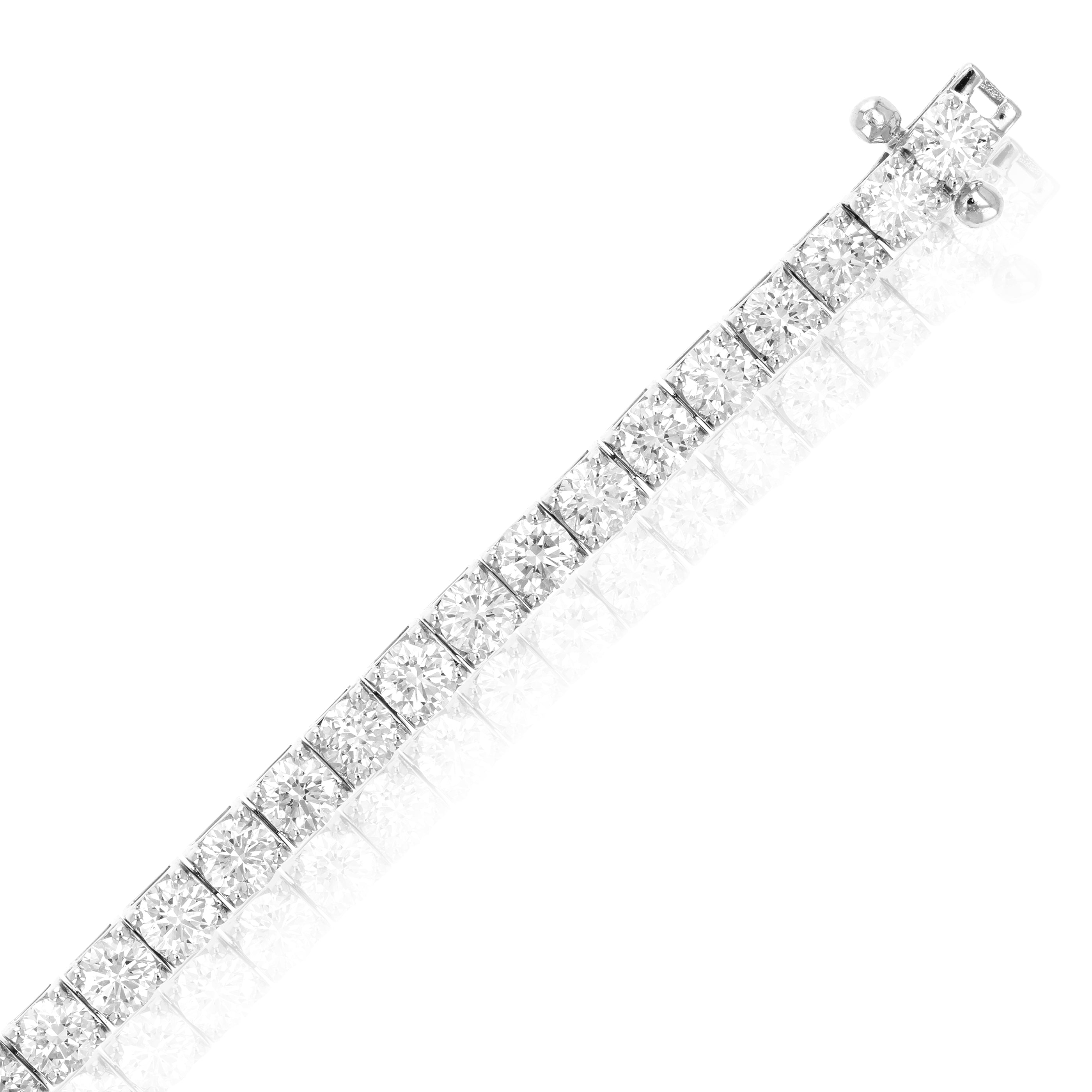 6 cttw Lab Grown Diamond Tennis Bracelet in 14K Gold