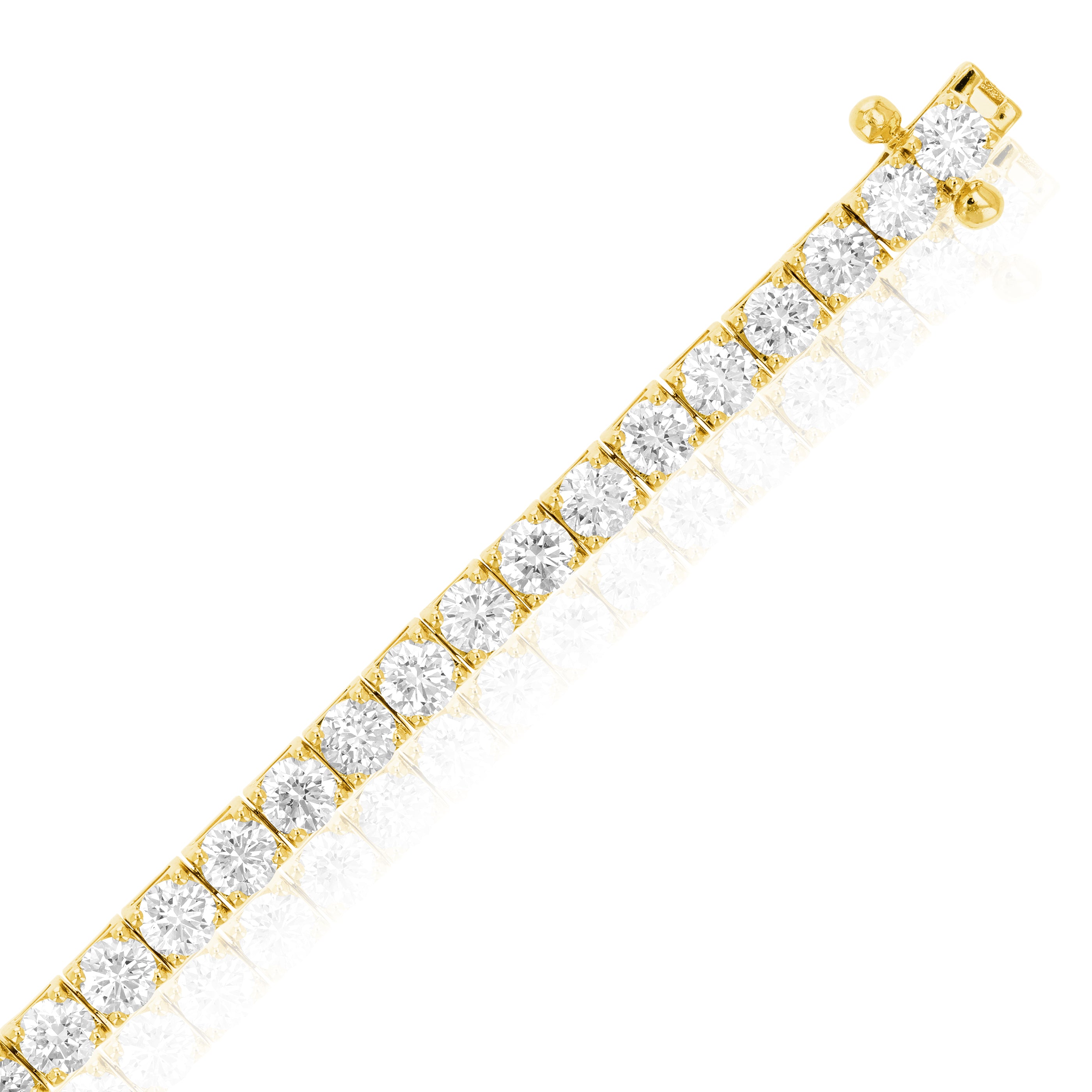 6 cttw Lab Grown Diamond Tennis Bracelet in 14K Gold