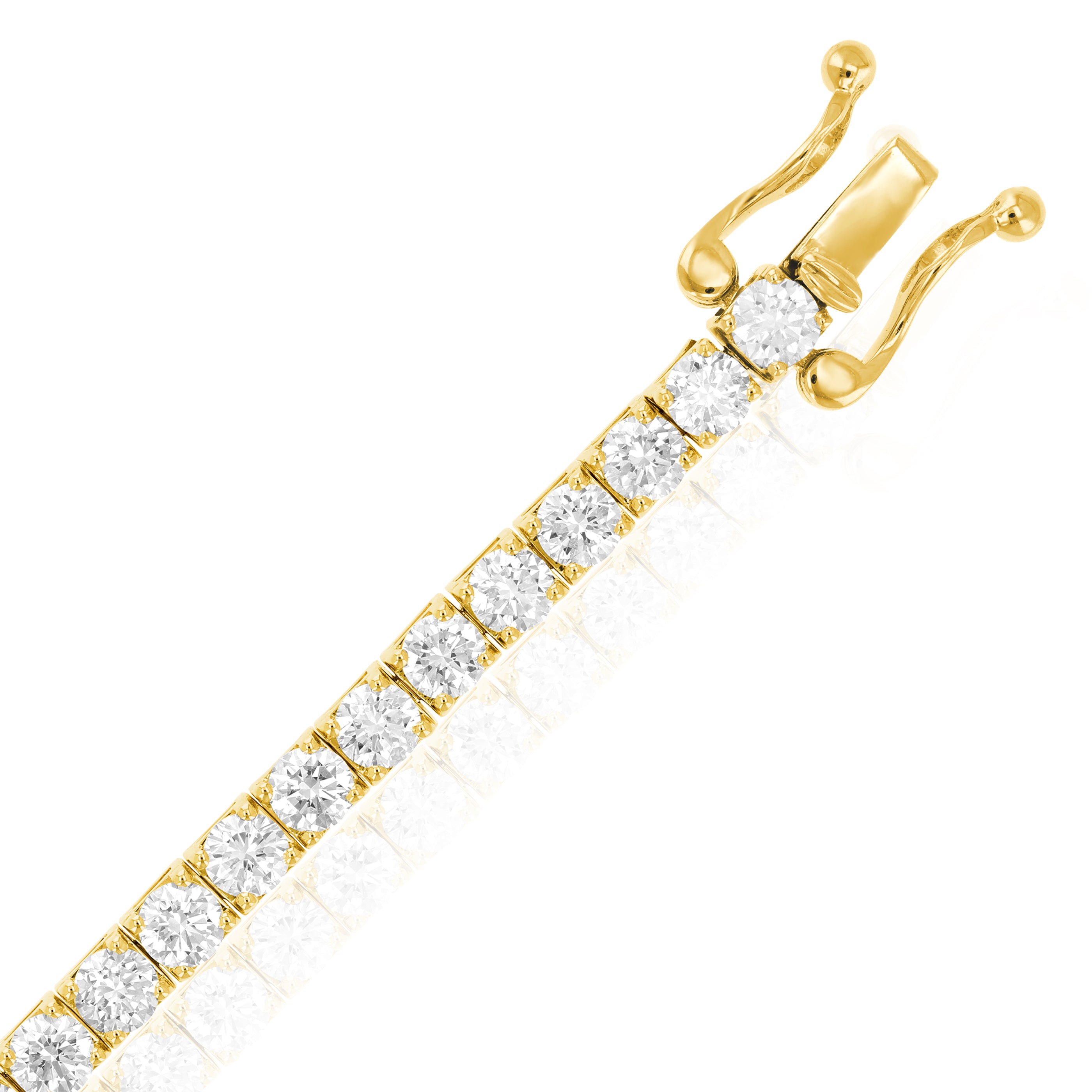6 cttw Lab Grown Diamond Tennis Bracelet in 14K Gold