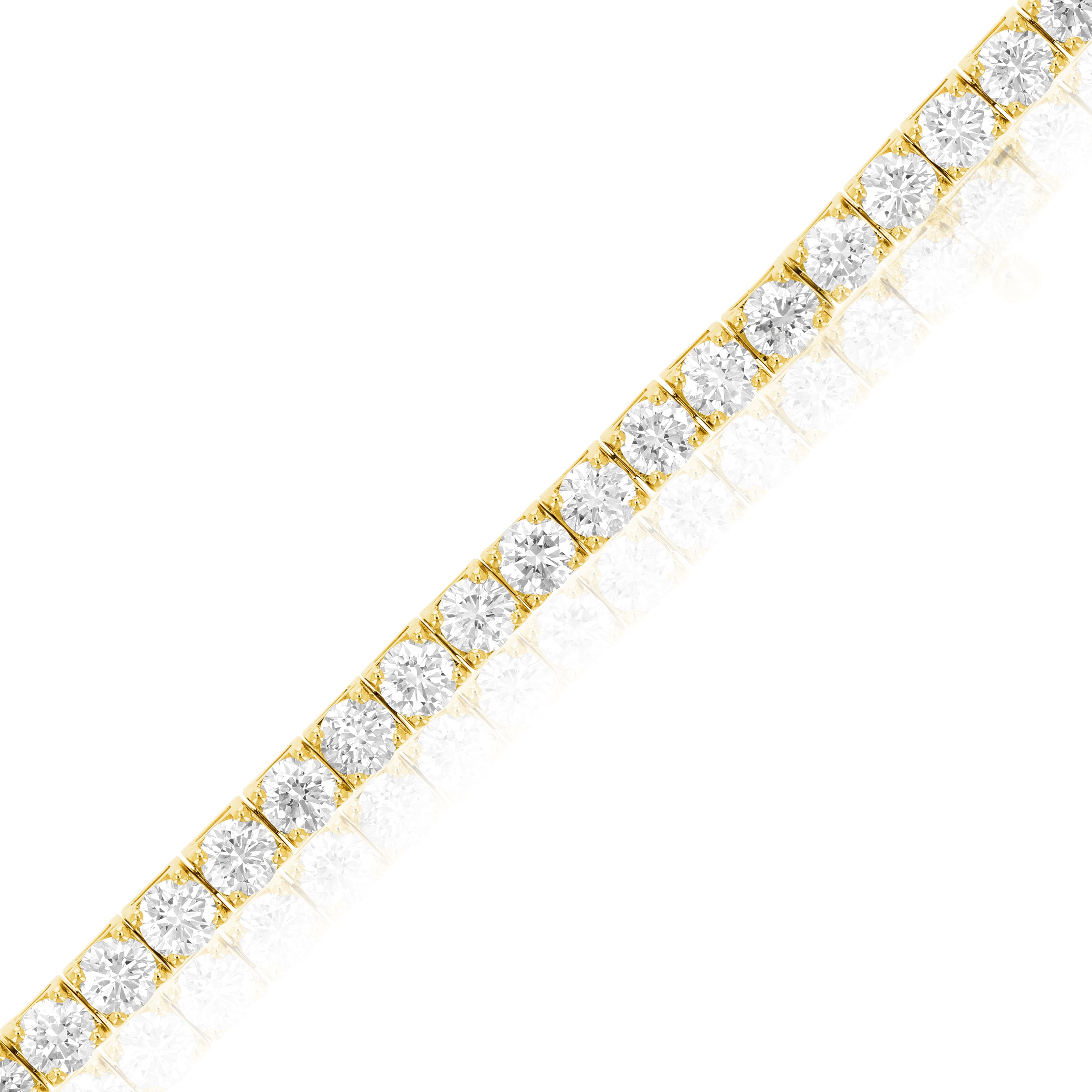 6 cttw Lab Grown Diamond Tennis Bracelet in 14K Gold