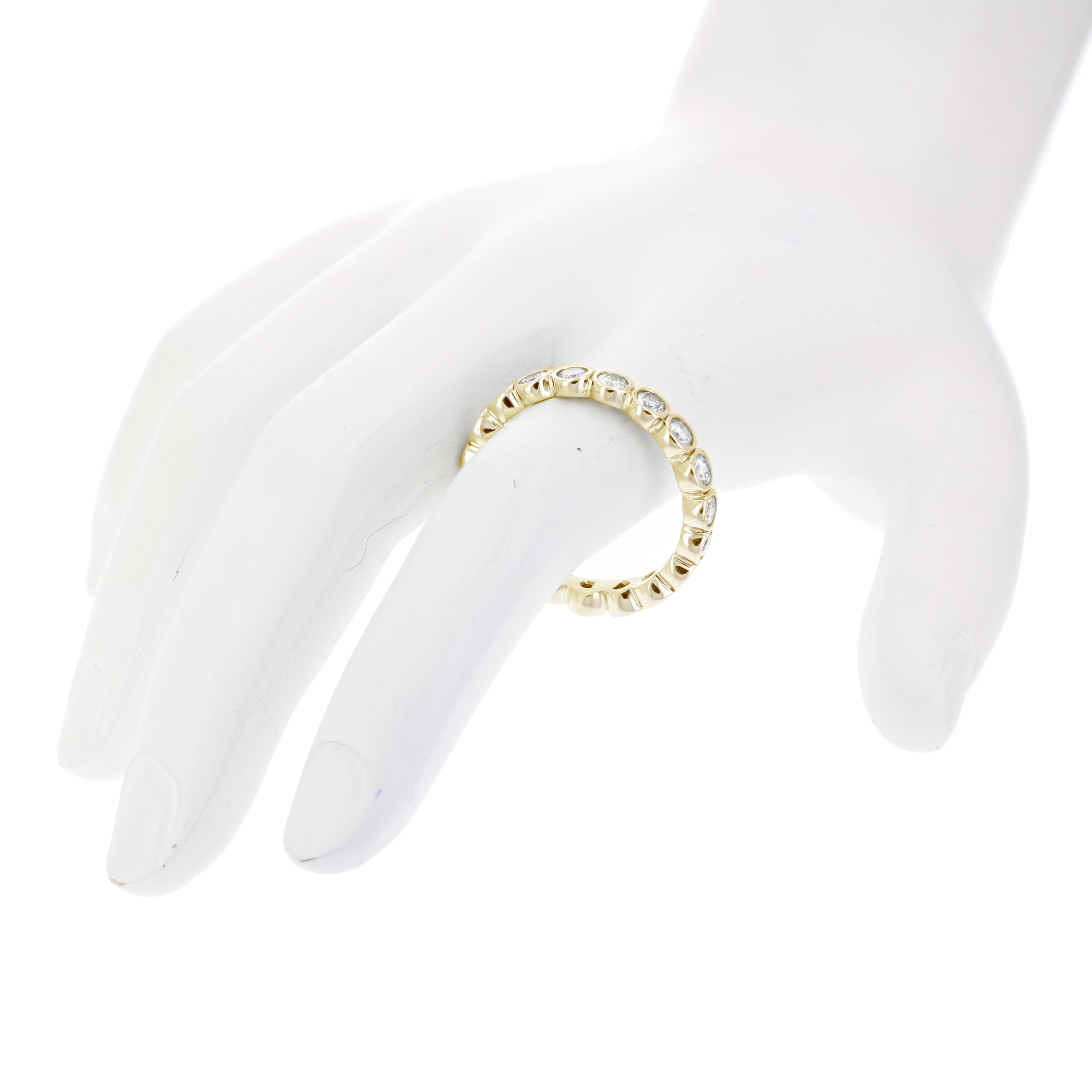 Diamond Bezel Eternity Ring