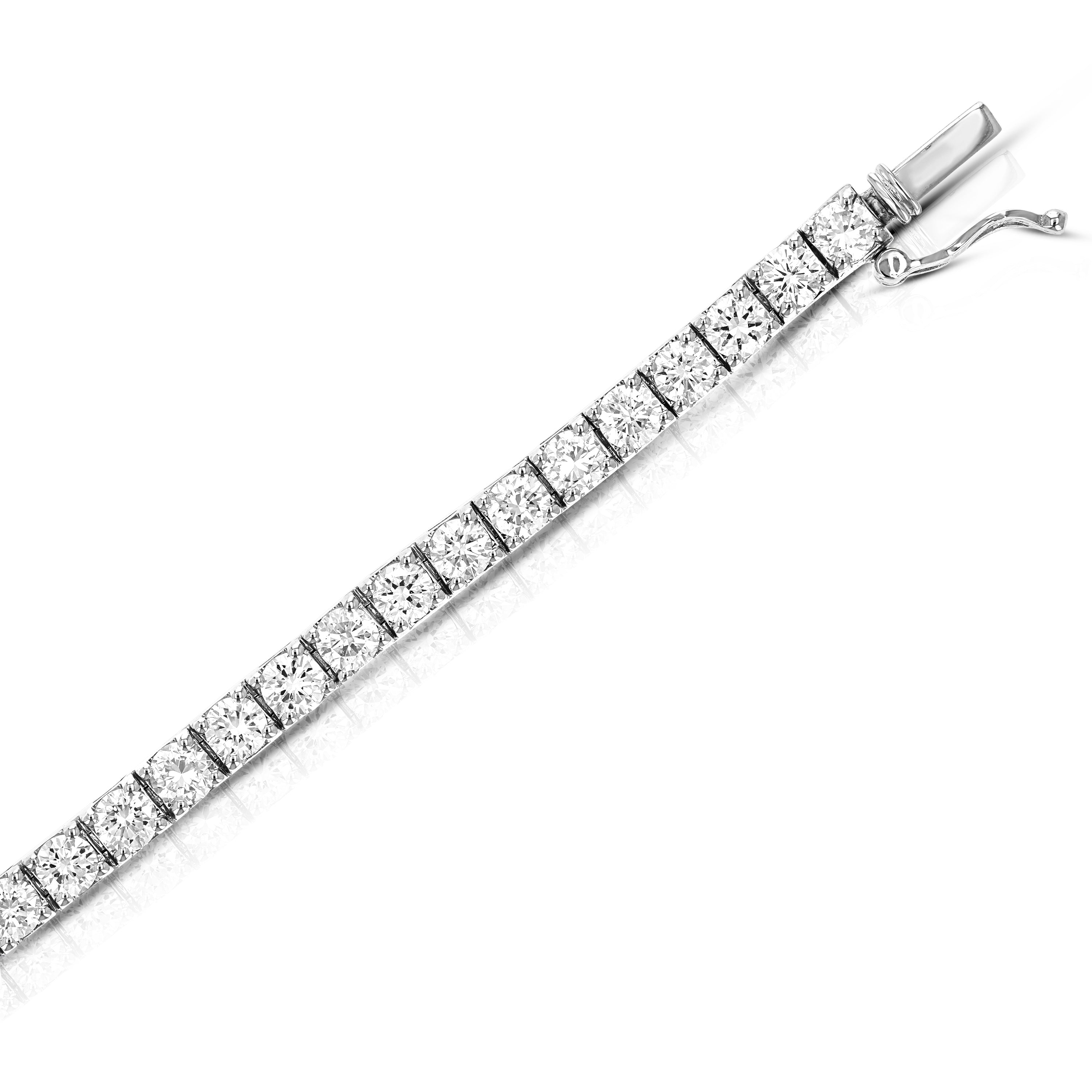 5 cttw Lab Grown Diamond Tennis Bracelet in 14K Gold
