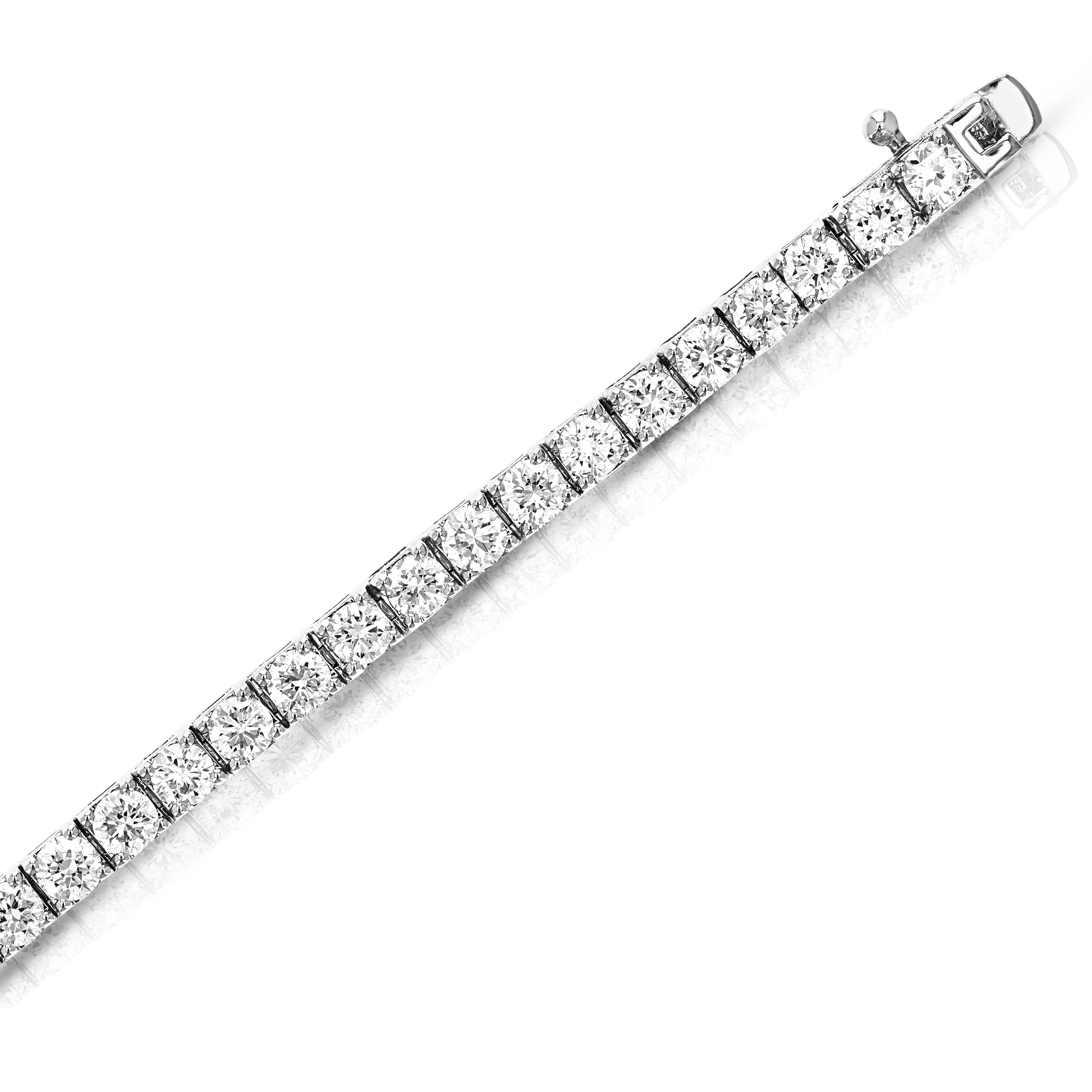 5 cttw Lab Grown Diamond Tennis Bracelet in 14K Gold