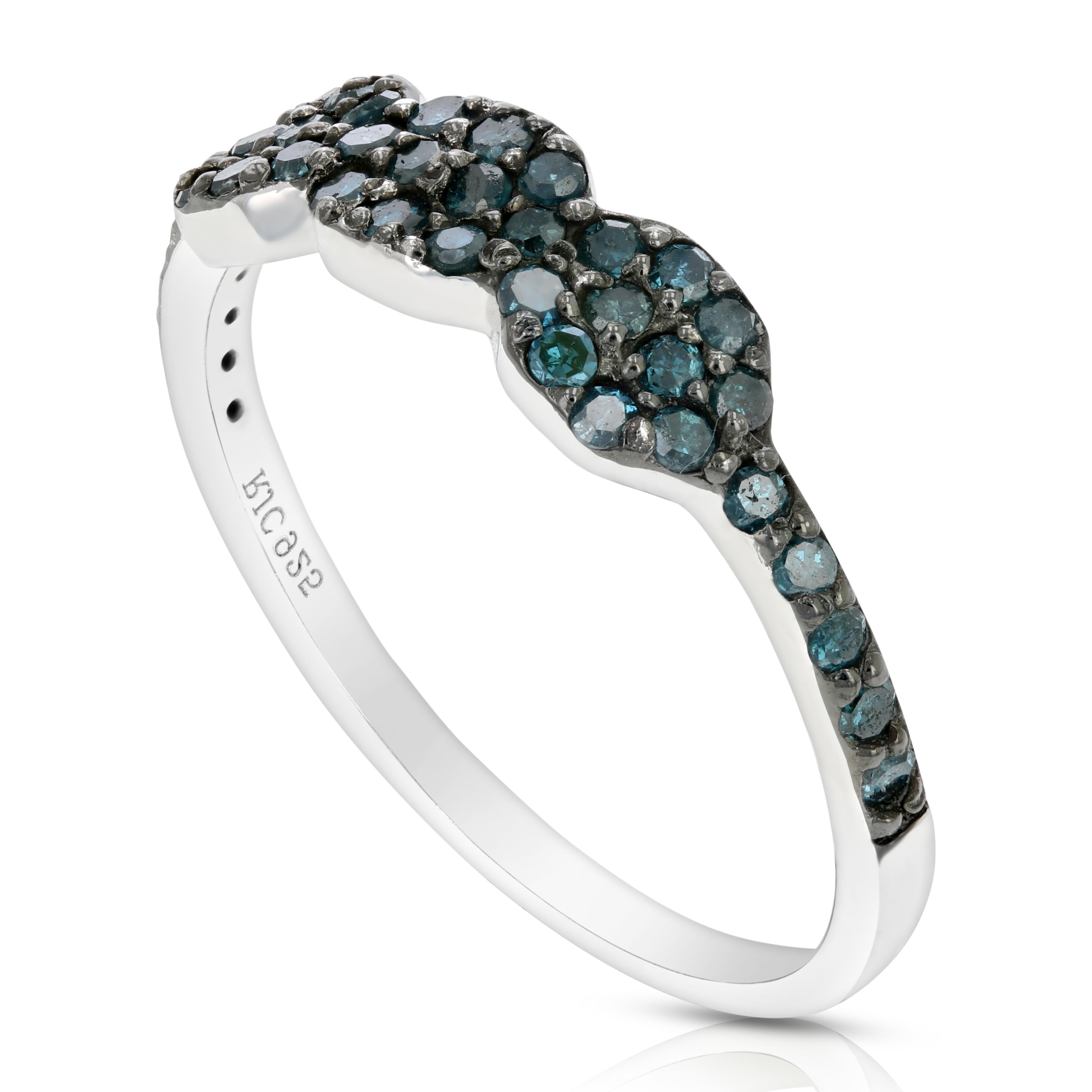 Blue Diamond Composite Ring