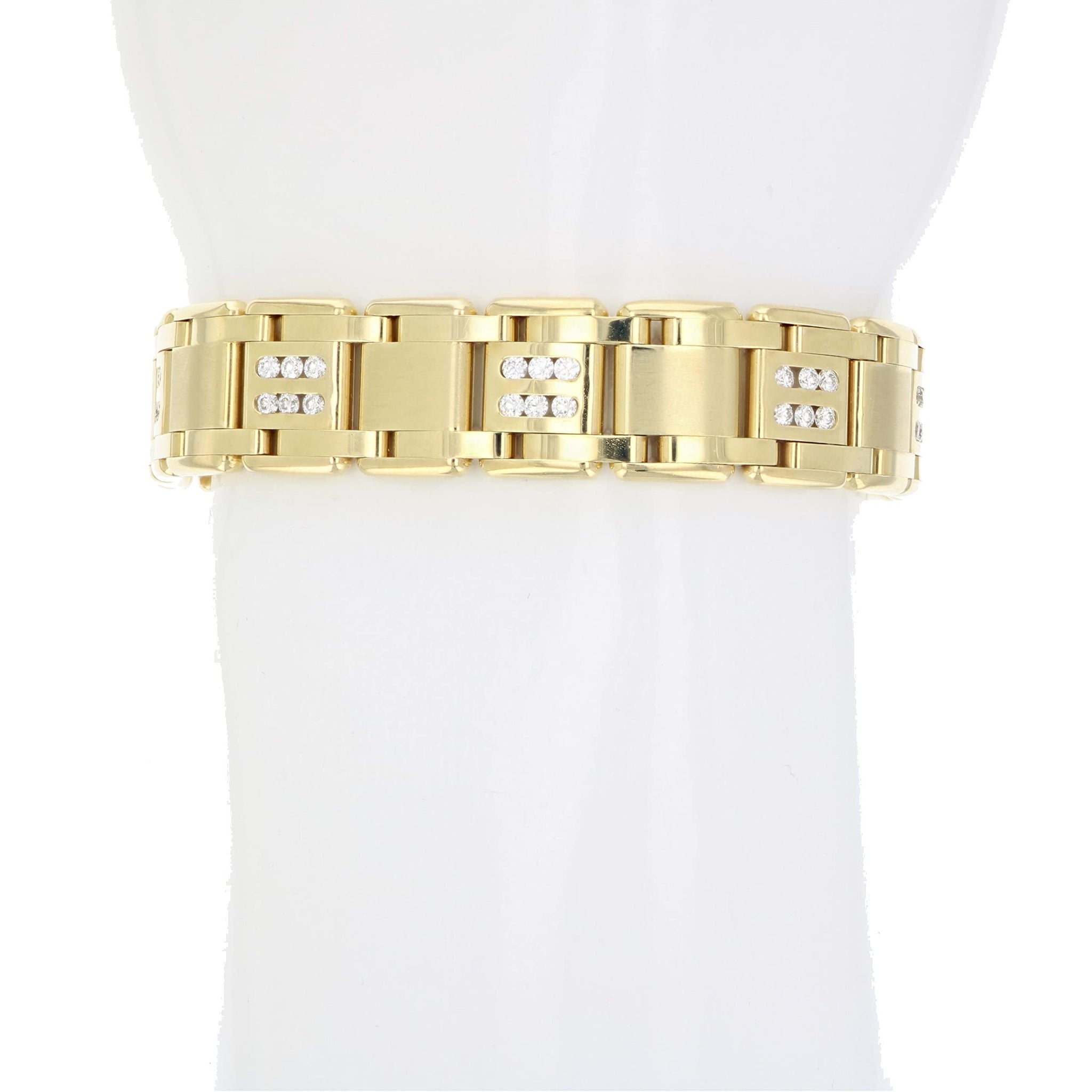 1 Gram Gold Forming 3 Line Heart Shape Antique Design Bracelet for Men -  Style C247 – Soni Fashion®
