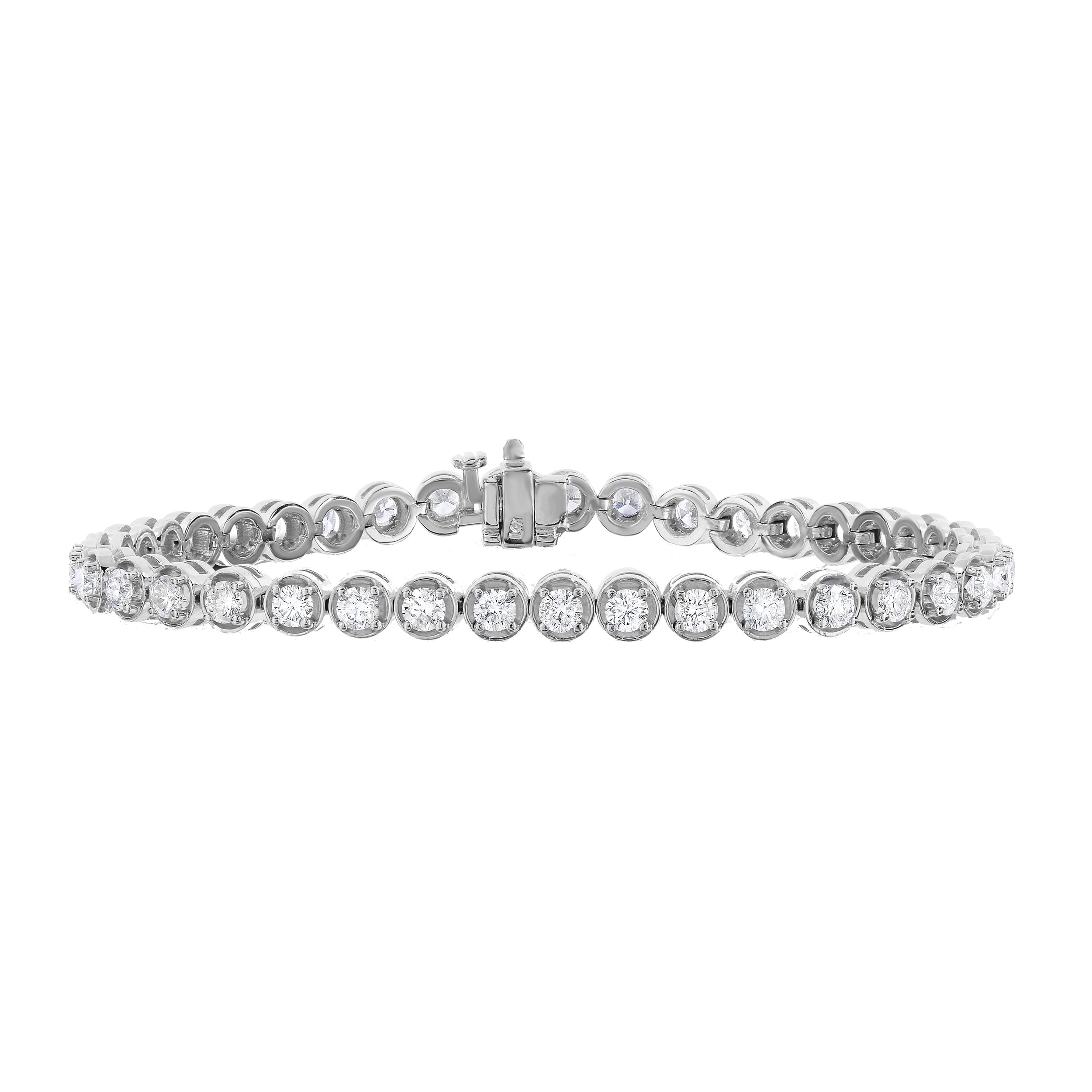 Bubble Link Tennis Bracelet