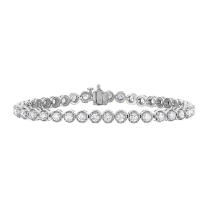 Bubble Link Tennis Bracelet