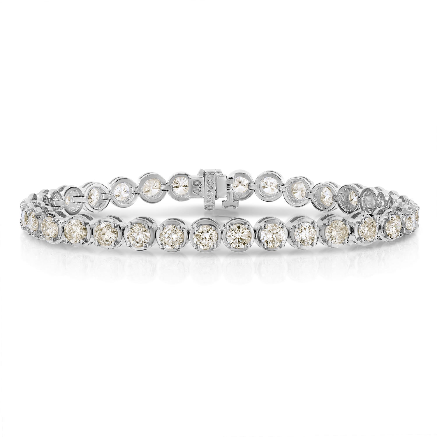 Bubble Link Tennis Bracelet