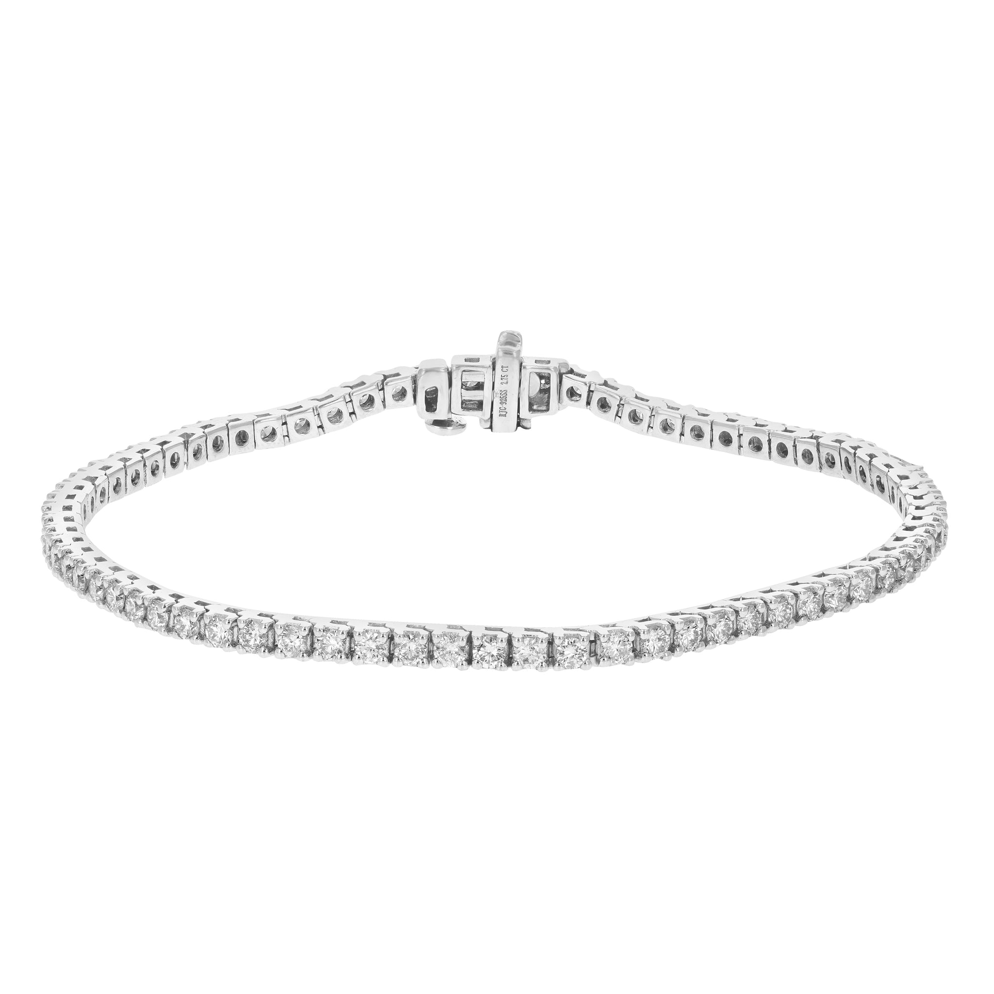 GEMOSA Tennis Bracelets for Women White Gold Plated Diamond India | Ubuy