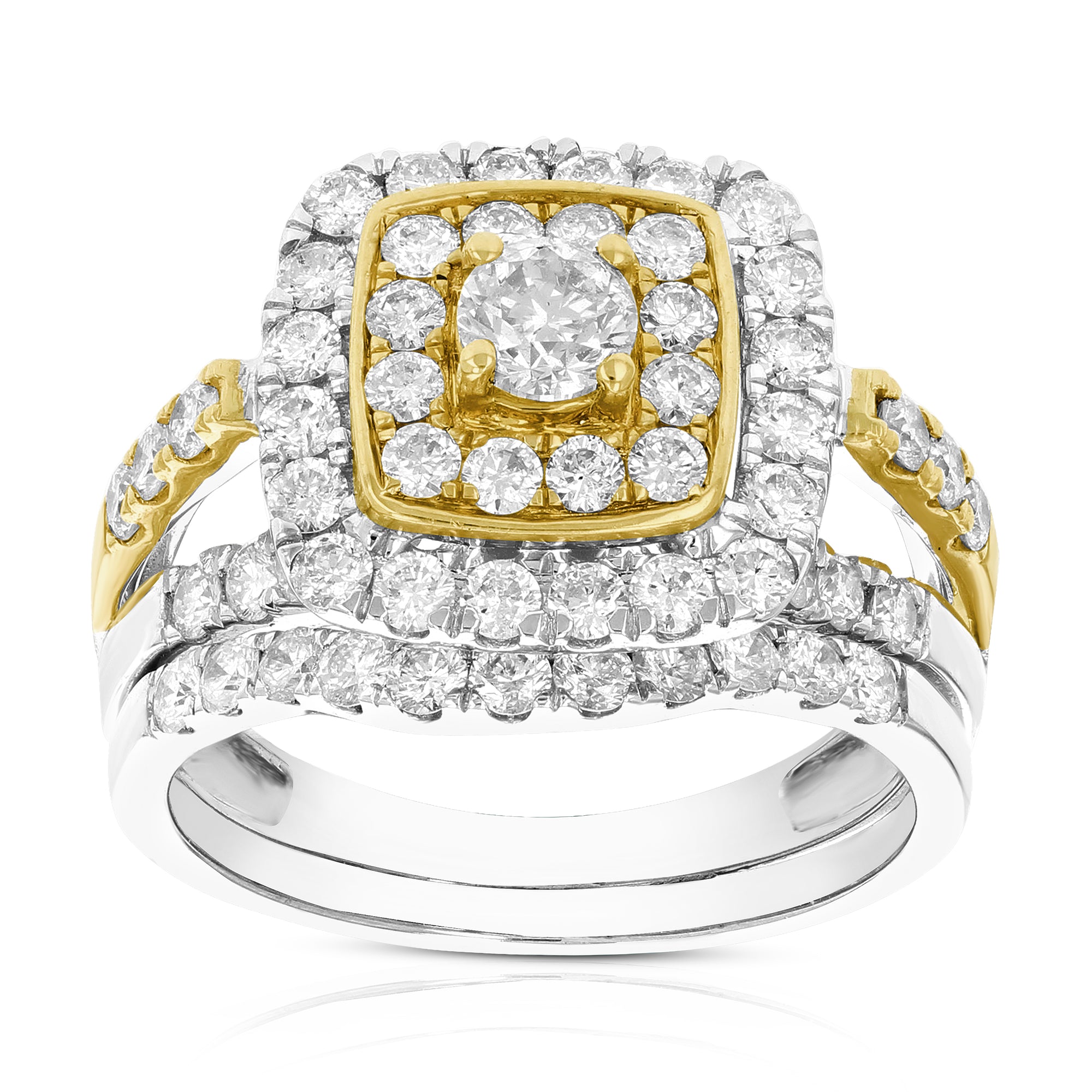Gold Valley Diamond Ring - Asavir