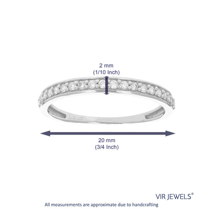Petite Diamond Wedding Band