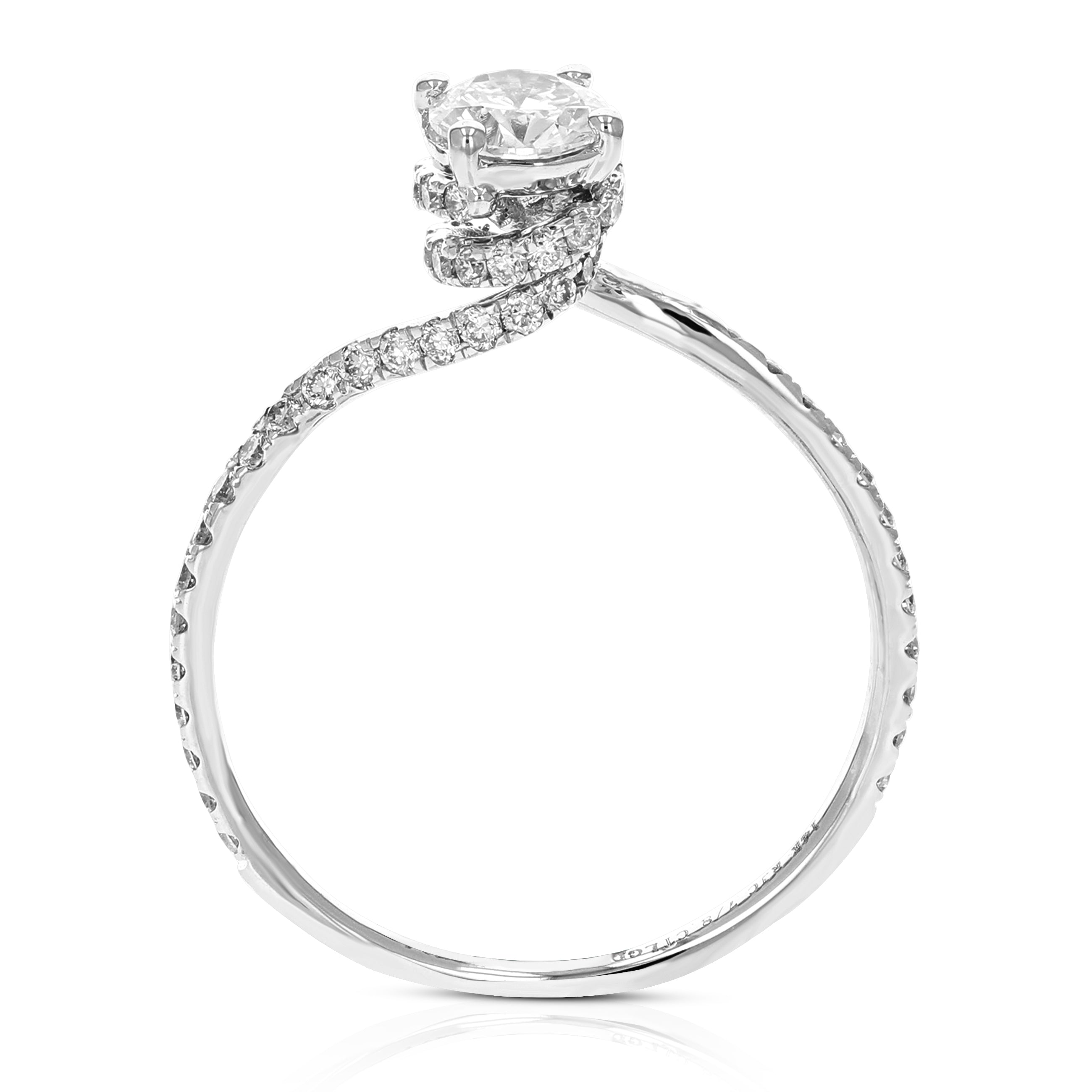 Prong Round Solitaire Engagement Ring