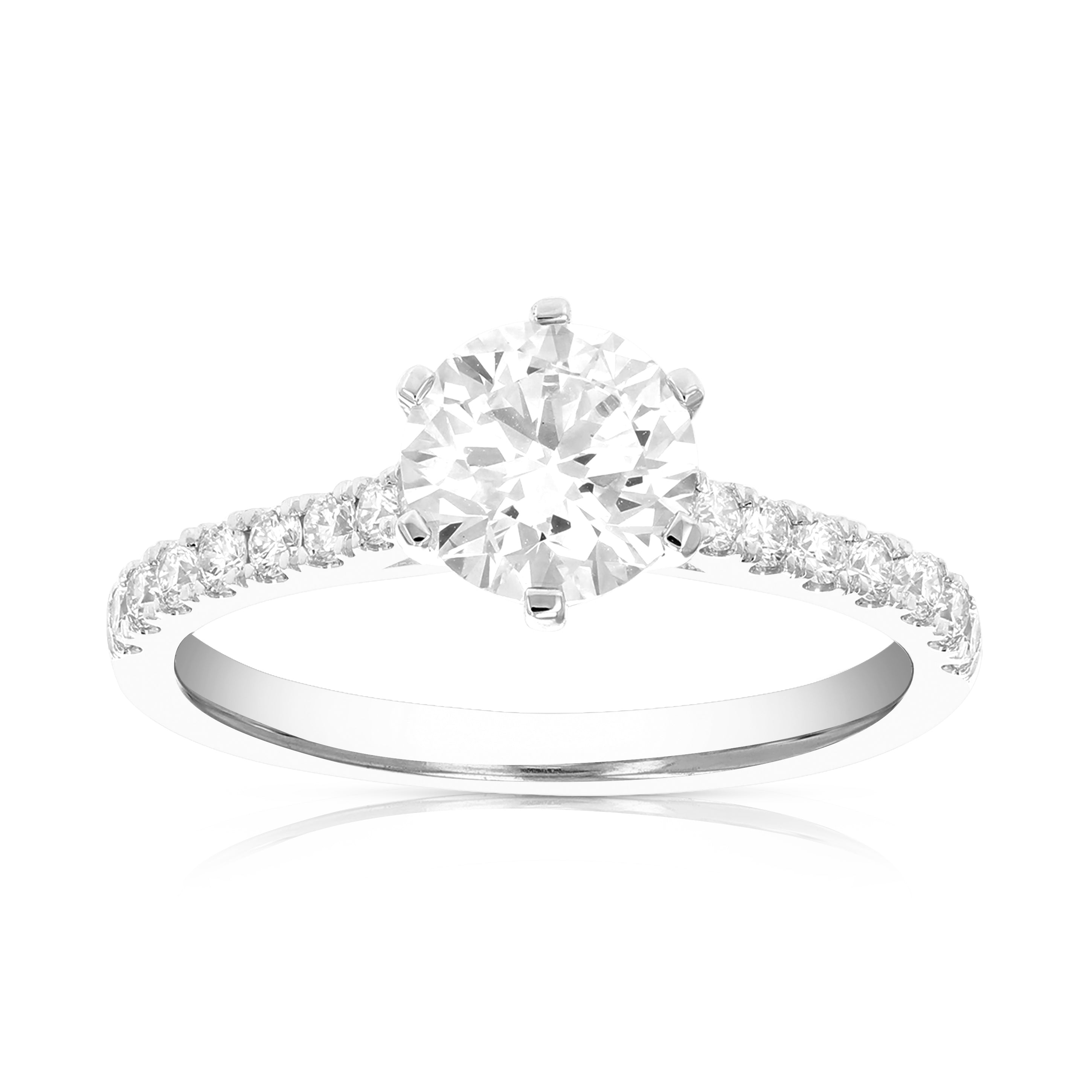 Half Eternity Engagement Ring
