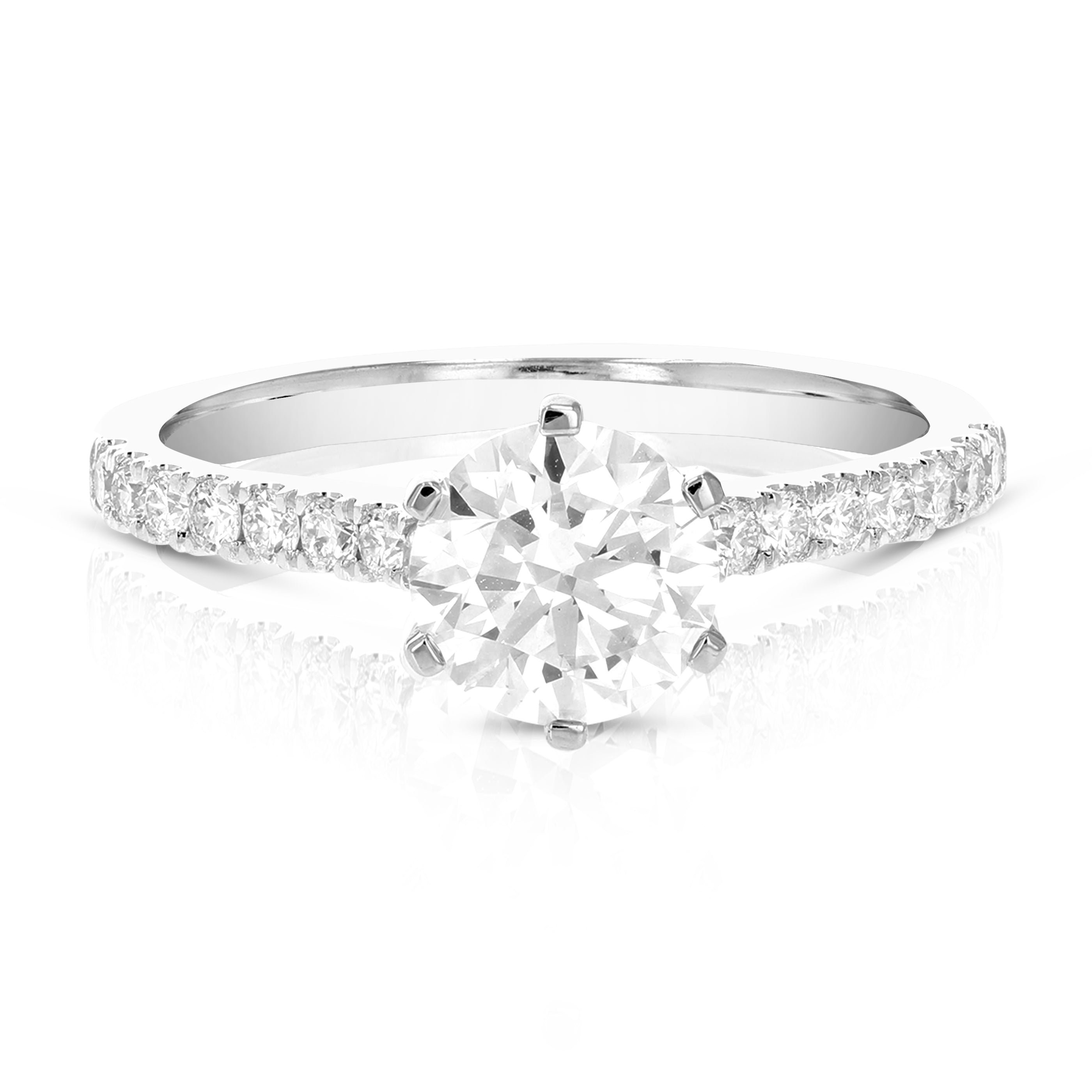 Half Eternity Engagement Ring
