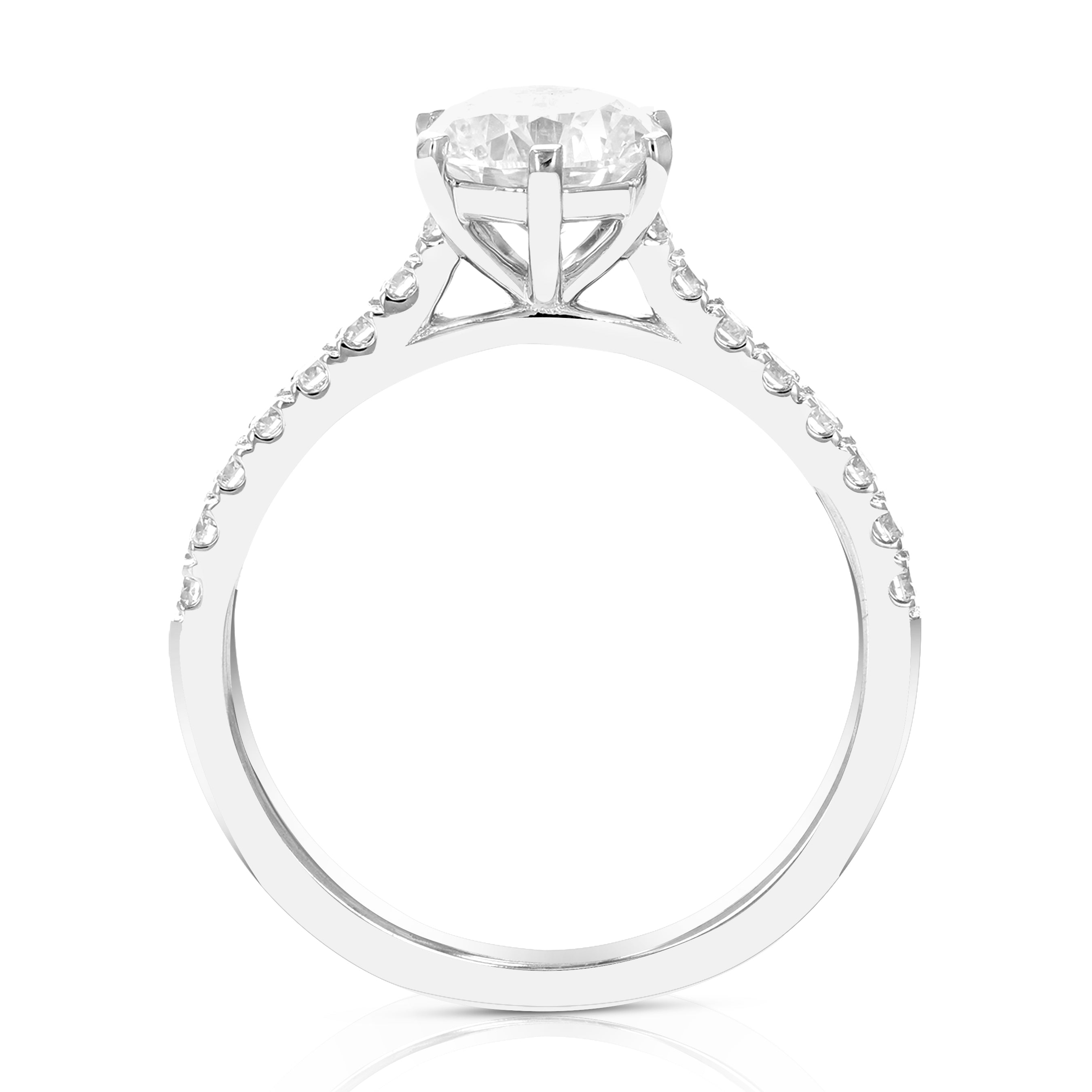 Half Eternity Engagement Ring